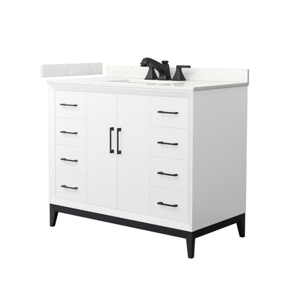 Amici Single Bathroom Vanity - 42W x 35.25H x 22D