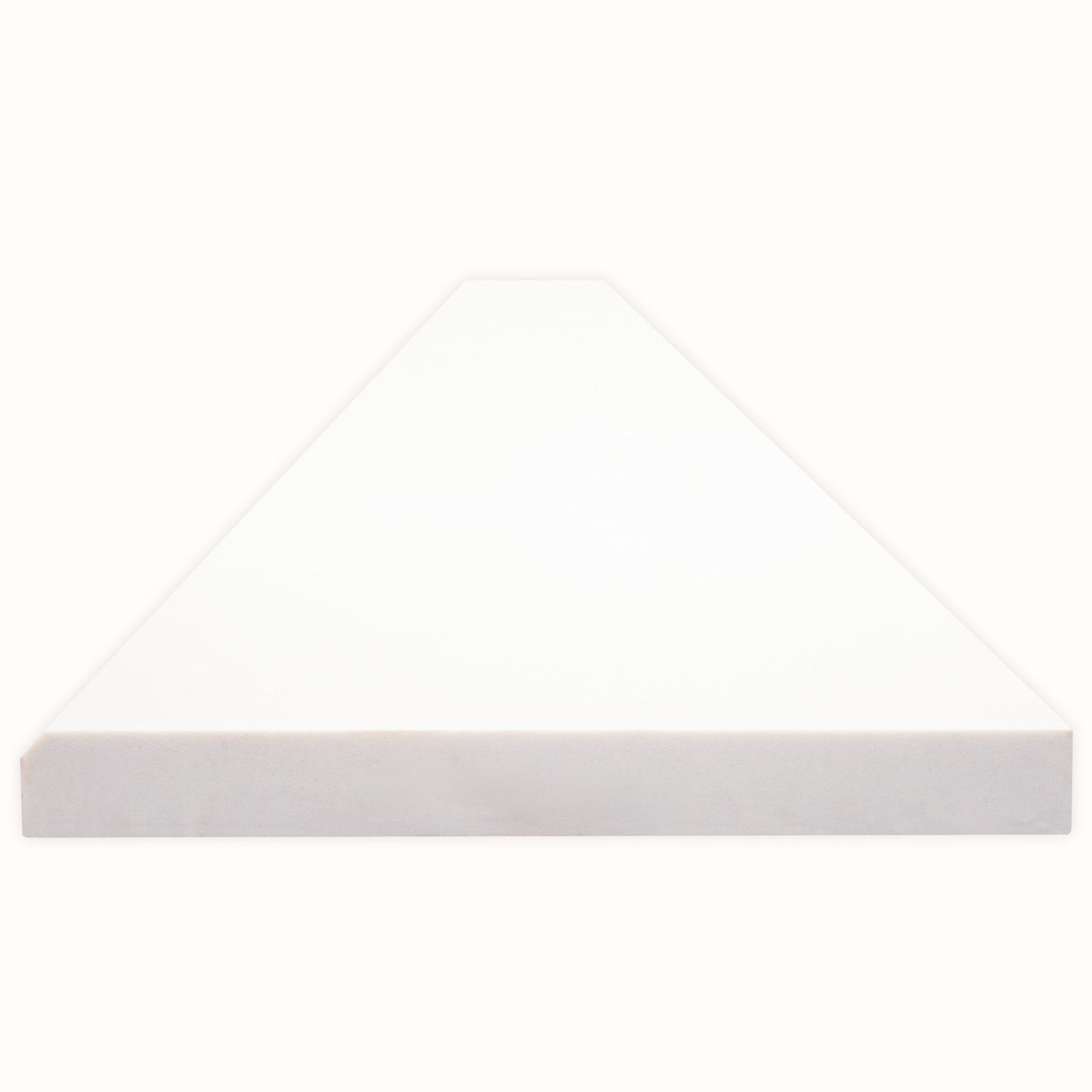 BRIGHT WHITE 6X37X0.62 SINGL BVL POL-ENG
