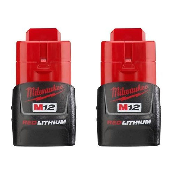 M12™ Compact Rechargeable Cordless Battery Pack, 1.5 Ah Lithium-Ion Battery, 12 VDC Charge, For M12™ Cordless Power Tool