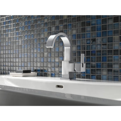 Vero Single Hole Bathroom Faucet with Pop-Up Drain Assembly
