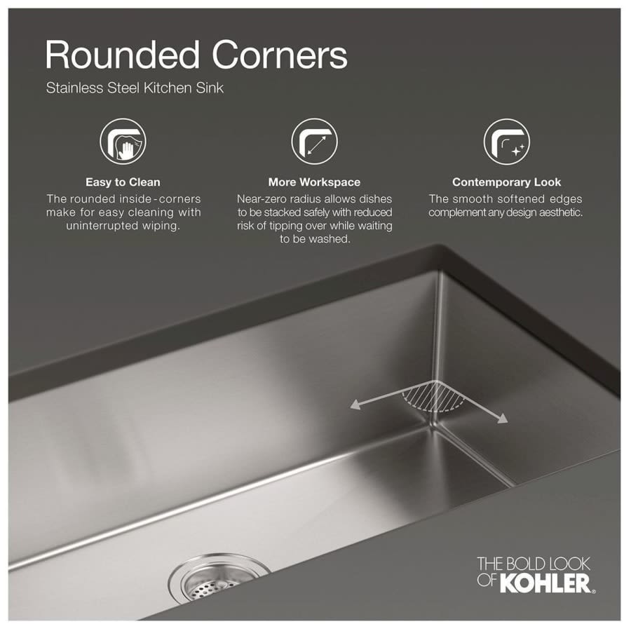 Strive 32" Double Basin Undermount 16-Gauge Stainless Steel Kitchen Sink with SilentShield