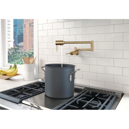 24" Wall-Mounted Pot Filler