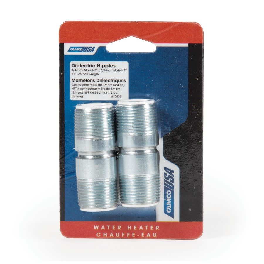 Dielectric Nipple, For Use With Water Heaters, 3/4 in, NPT