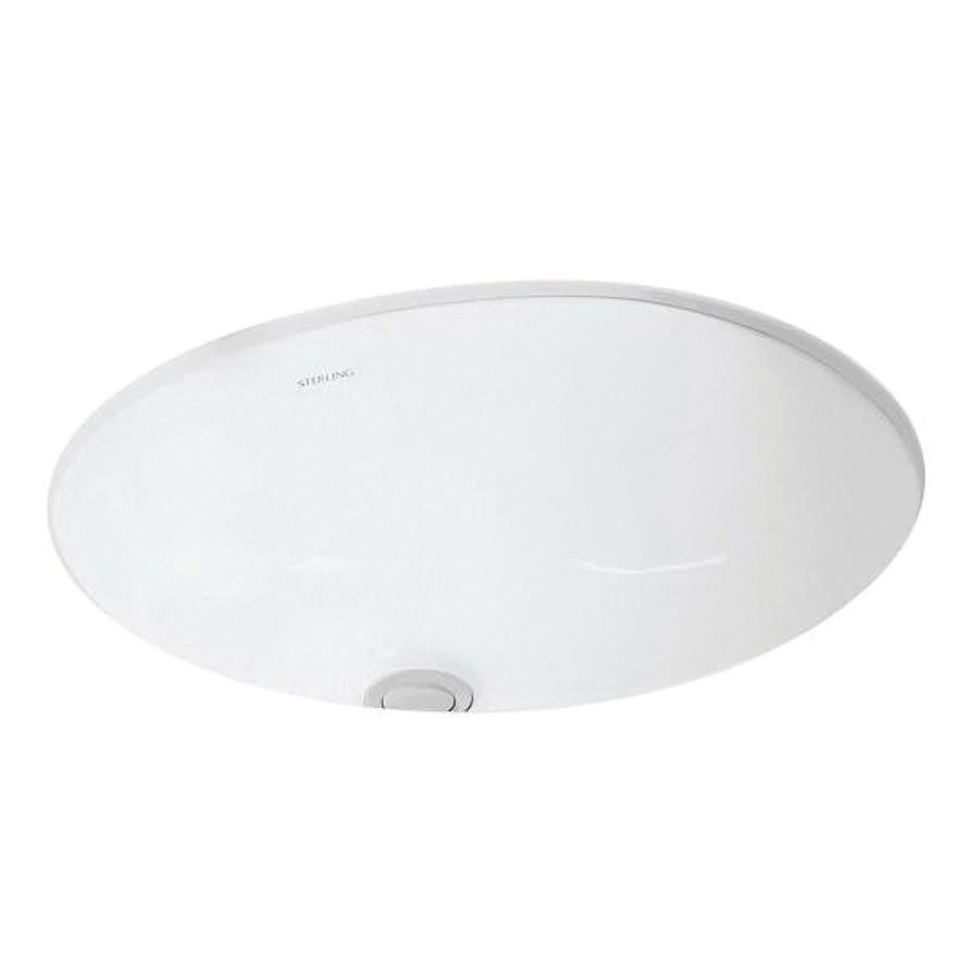 Wescott® Under Mount Lavatory Sink, ADA, 19-1/16 x 7-7/8 x 15-3/8 in, Vitreous China, White