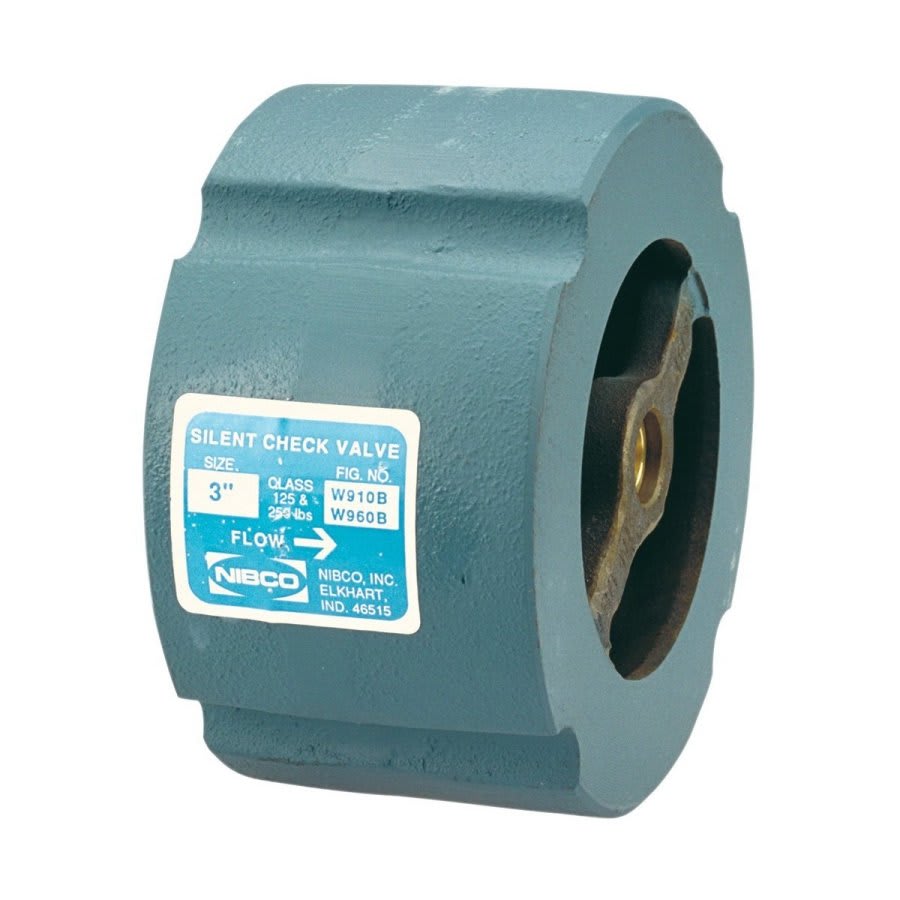 Silent Check Valve, 2-1/2 in, Wafer, Cast Iron