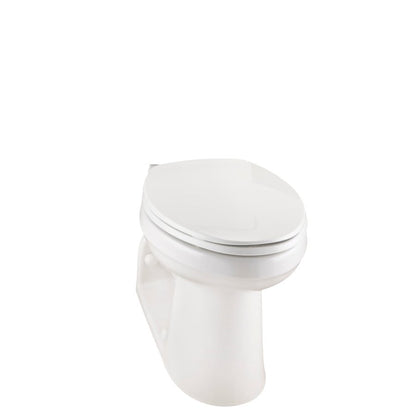 Maxwell® Toilet Bowl, Floor Mount, 4-1/4 in Rough, ADA, Elongated, White