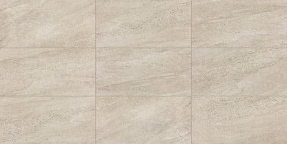 Advantage Distressed Beige Square 18X18 Matte