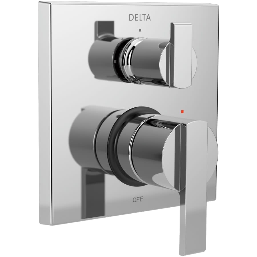 Ara 14 Series Pressure Balanced Valve Trim with Integrated 3 Function Diverter for Two Shower Applications - Less Rough-In