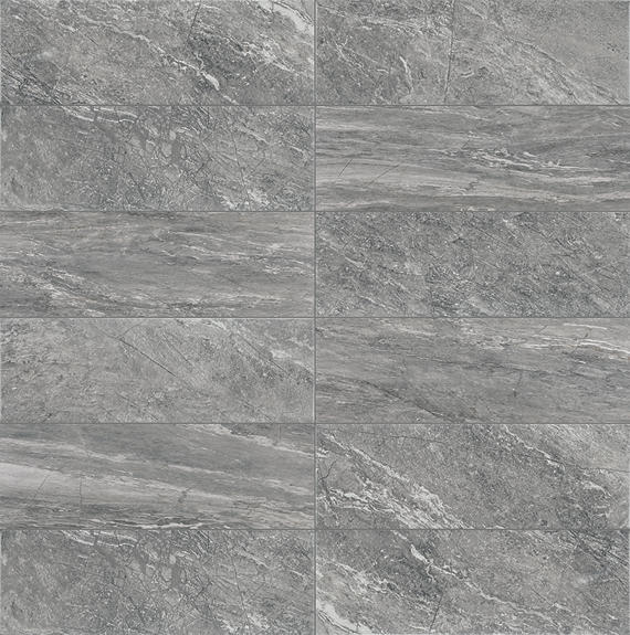 Perpetuo Eternal Grey Rectangle 12X24 Polished