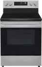30"W 6.3Cuft Electric Smoothtop Smart Range Stainless Steel