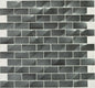 Structure Gunmetal Brick 1/2X1 Satin