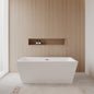 Sara Freestanding Bathtub - 63W x 23.5H x 31.5D