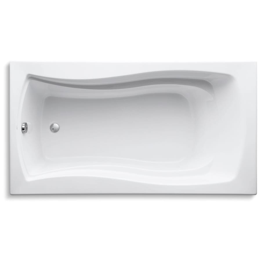 Mariposa Collection 66" Drop In Soaking Bath Tub with Reversible Drain