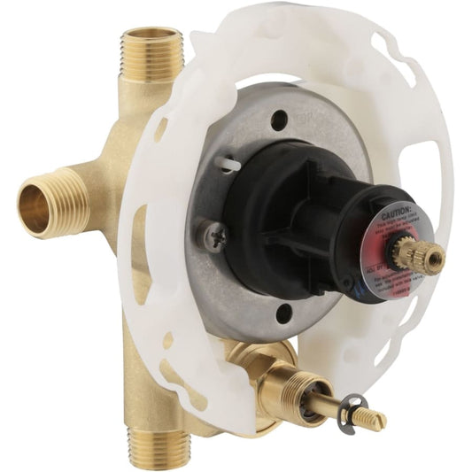 1/2" Pressure-Balancing Valve with Push-Button Diverter