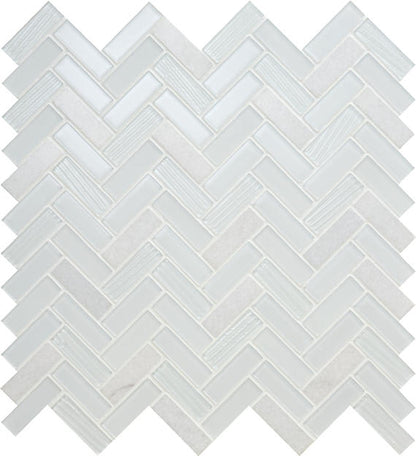 Serentina Bliss Herringbone 5/8X2 Glossy