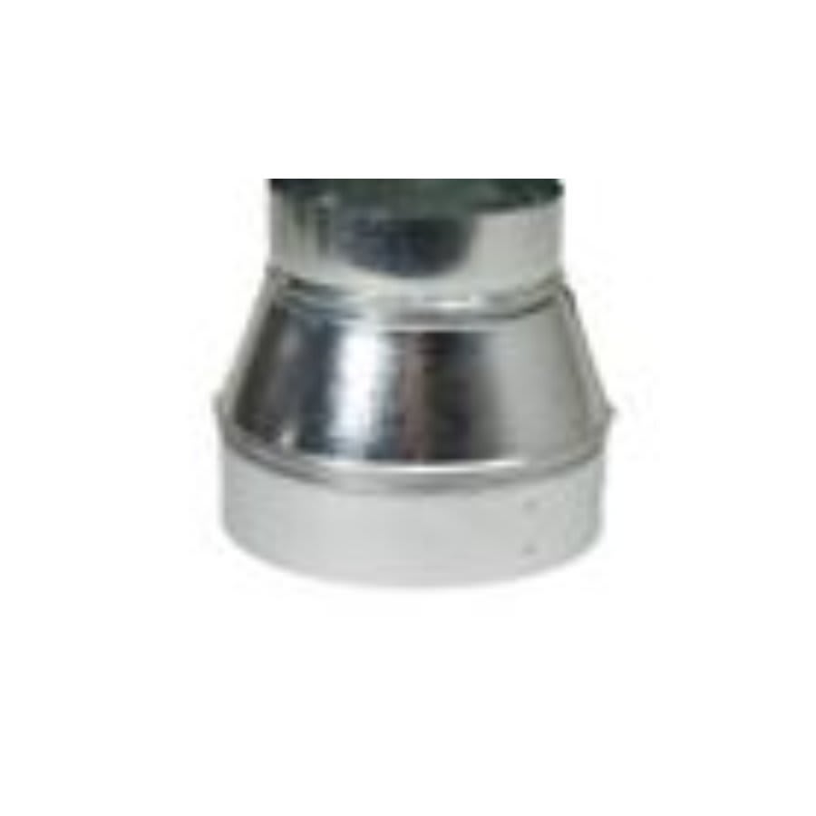 Vent Reducer, 4 in Dia, 26 ga