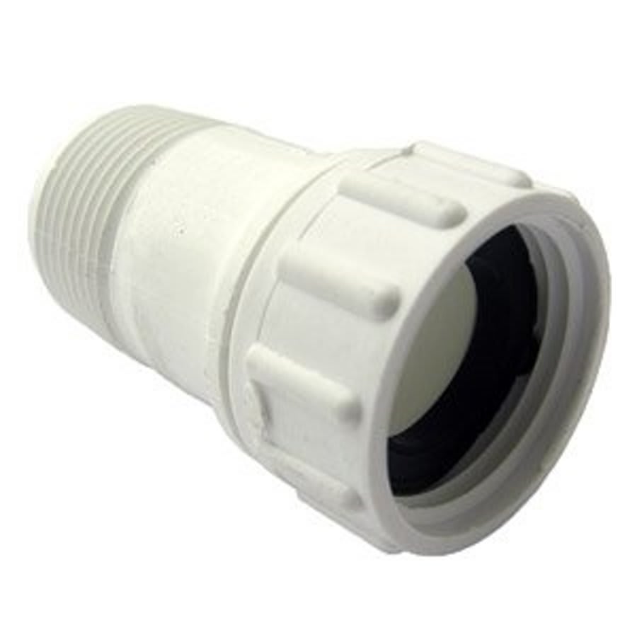Male Adapter, 3/4 in, Female Hose Thread x MNPT, SCH 40/STD, PVC