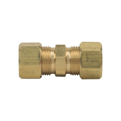 Union, 3/8 in, Comp, Brass, Rough Brass, Domestic
