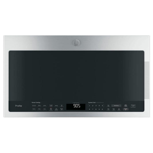 Profile 2.1 cu. ft. Over the Range Microwave in Stainless Steel with Sensor Cooking