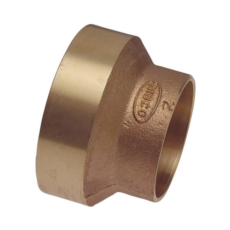 DWV Bushing, 4 x 3 in, Fitting x C, Copper