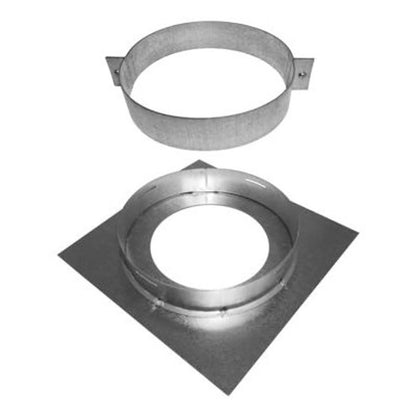 Round Vent Support, 4 in Dia