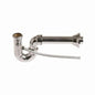 Tubular P-Trap, 1-1/2 in, Satin Chrome