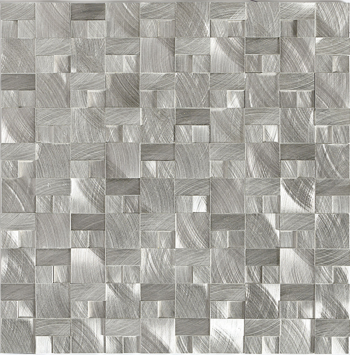 Structure Steel Brick 1X2 Satin