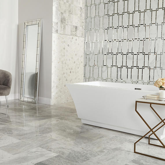 Raine Stratus White River Pebble Irregular Shape