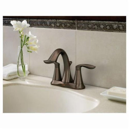 Eva™ Centerset Lavatory Faucet, ADA, 2 Handle, 2-Hole, 1.2 gpm, Oil Rubbed Bronze
