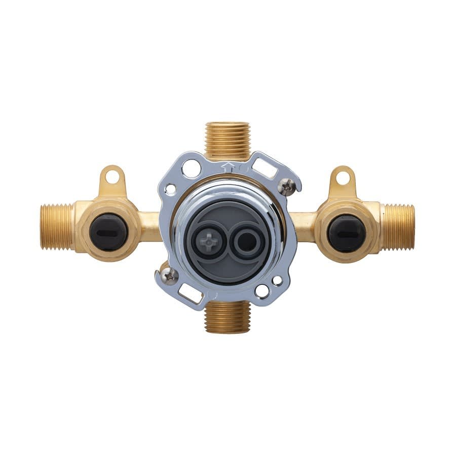 Horizontal Input Tub and Shower Valve