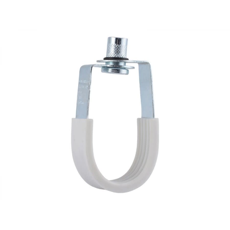 Swivel Ring Hanger, 2-1/2 in, Steel, Electrogalvanized, Thermal Plastic Elastomer Lined