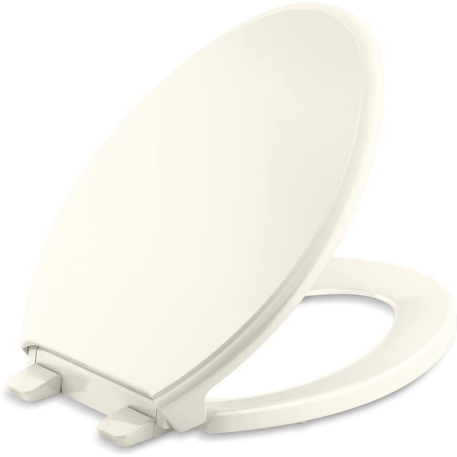 Glenbury Elongated Closed-Front Toilet Seat with Soft Close and Quick Release