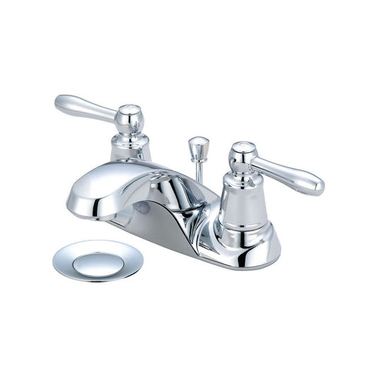 Legacy Centerset Lavatory Faucet, ADA, 2 Handle, 2-Hole, 1.2 gpm, Polished Chrome