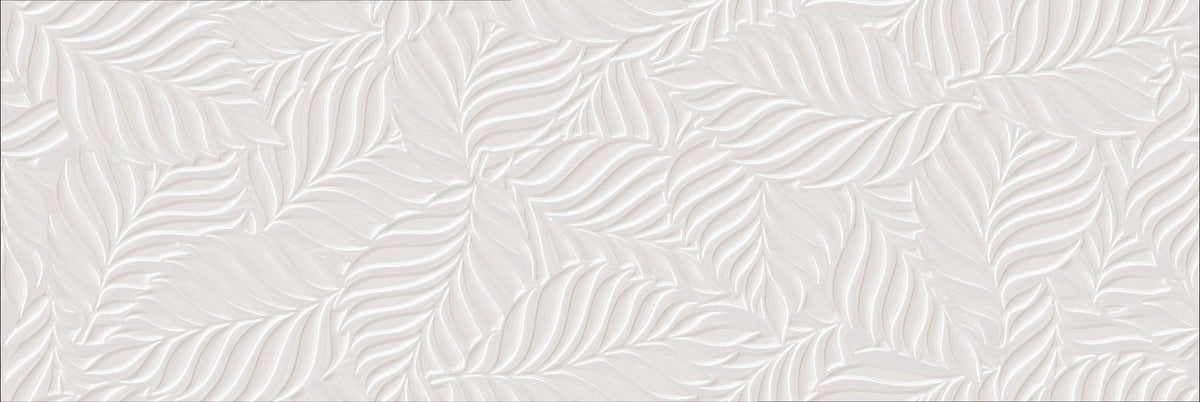 BLOSSOM TROPICAL BIANCO 13X39 TEXTURED