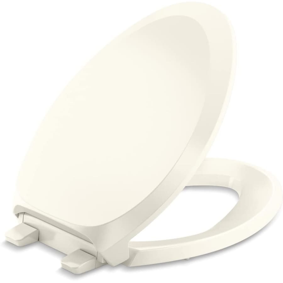 French Curve Elongated Closed-Front Toilet Seat with Soft Close and Quick Release