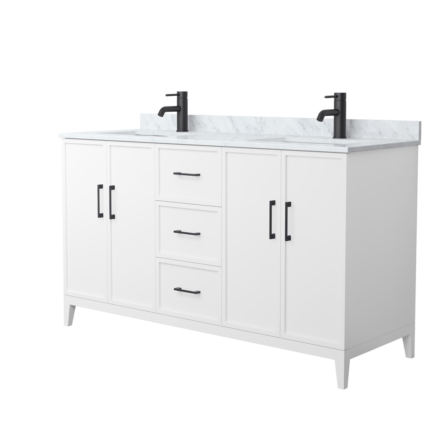 Elan Double Bathroom Vanity - 60W x 35H x 22D