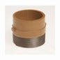 Floor Drain Adapter With Caulk Reducer Hub Adapter, 2 in, MNPT x No Hub, Cast Iron