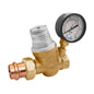 Pressure Reducing Valve, 1/2 in, Union FNPT x FNPT, Brass