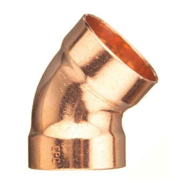 DWV 60 deg Elbow, 2 in, C, Copper