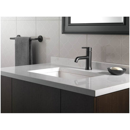 Trinsic 1.2 GPM Single Hole Bathroom Faucet with Metal Push Pop-Up Drain Assembly - Limited Lifetime Warranty