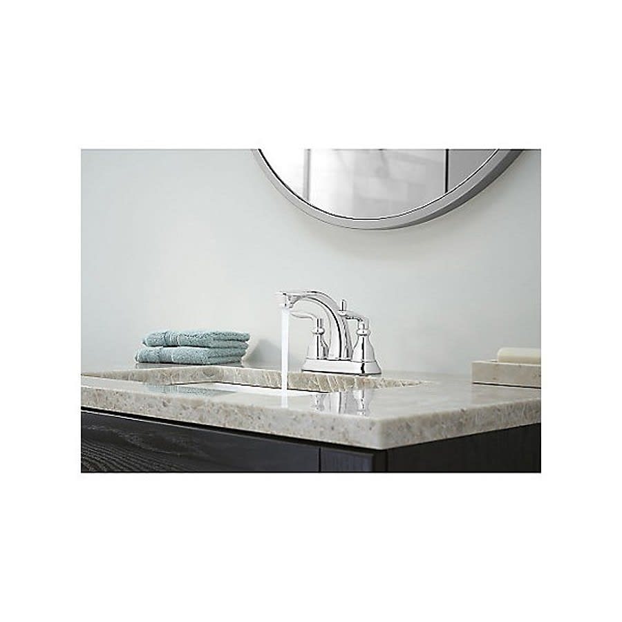 Avalon™ Centerset Lavatory Faucet, ADA, 2 Handle, 2-Hole, 1.2 gpm, Polished Chrome