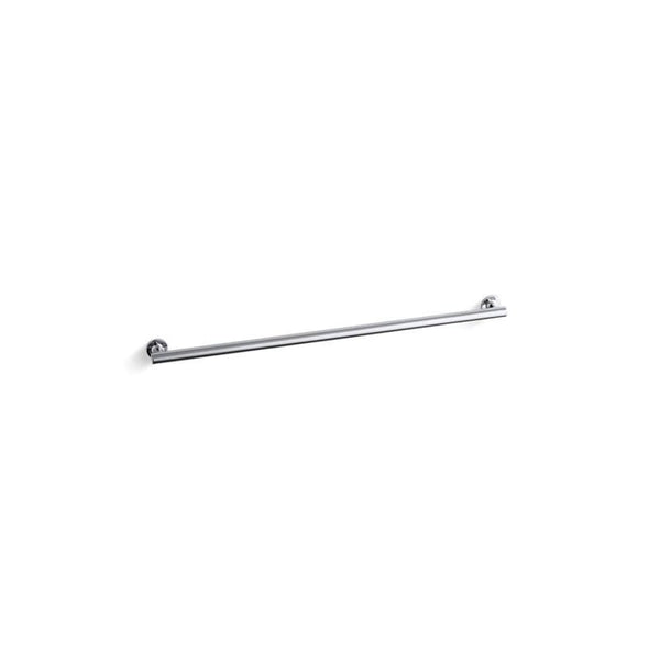 Purist® Grab Bar, ADA, 36 in L, Polished Stainless