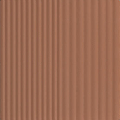 Rhyme and Reason Warm Terracotta Square, Ripple Mix 6X6 Matte