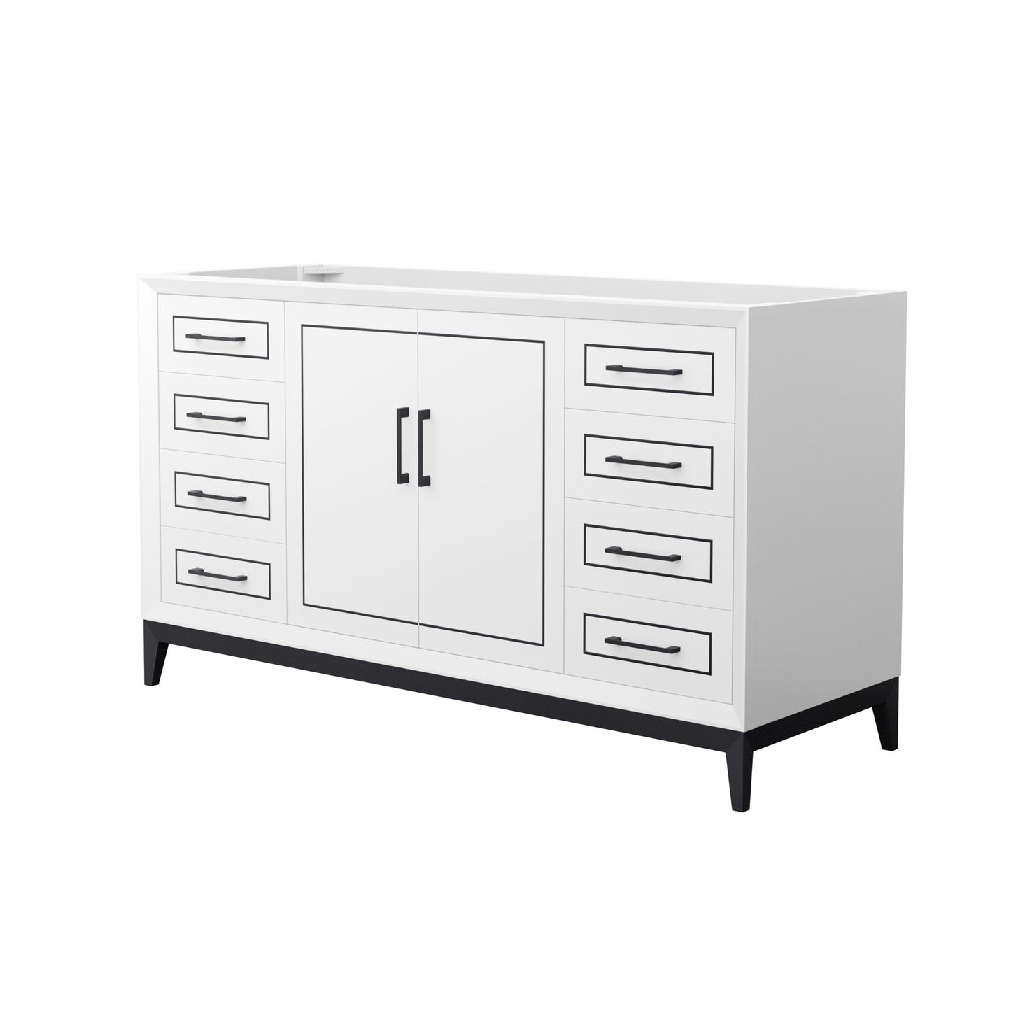 Marlena Single Bathroom Vanity - 59.75W x 34.5H x 21.75D