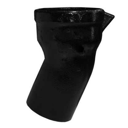 Service Weight 1/16 Bend, 2 in, Spigot x Hub, Cast Iron