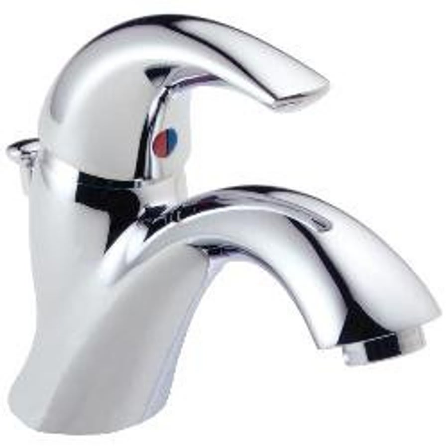 Classic Single Hole or Centerset Lavatory Faucet, ADA, 1 Handle, 1 or 3-Hole, 1.2 gpm, Chrome