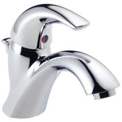 Classic Single Hole or Centerset Lavatory Faucet, ADA, 1 Handle, 1 or 3-Hole, 1.2 gpm, Chrome