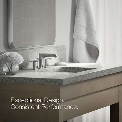 Hint 1.2 GPM Widespread Bathroom Faucet with Pop-Up Drain