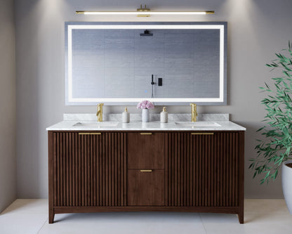 Palmilla Double Bathroom Vanity - 72W x 35H x 22D