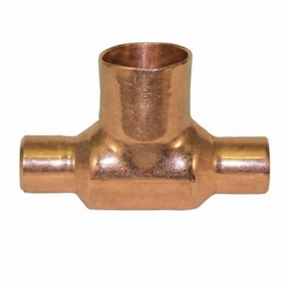 Tee, 3 x 4 in, C, Copper